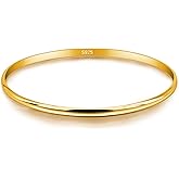 Minimalist Original 925 Sterling Silver Banglest Women DIY Stackable 1/2/3.Countless Set Bracelet 2MM Thick Diameter 60mm-65mm-68mm Jewelry Gift Wife Her