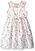 Marmellata Girls' Party Dress with Illusion Neckline