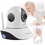 Vstarcam C38S HD 1080P Indoor Wireless WIFI IP Camera Night Vision Two-way Voice Network CCTV P2P Onvif Multi-stream WPS Baby Monitor Mobile Phone Remote Monitoring (Maximum support 64G TF Card)
