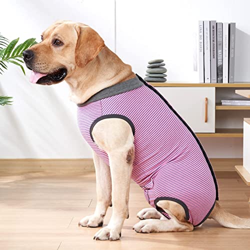 Dotoner Dog Recovery Suit Abdominal Wound Puppy Surgical Clothes Post