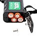 MUDUOBAN Cattle Prod Handy Stock Electric Livestock Prods Black Heavy Duty Stun Gun Handle Swine Prod
