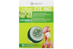Absolute Cooling EYE PAD Cucumber Cooling & Anti-Wrinkle 16 Pads by Absolute by Nicka