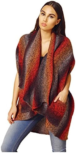 LADIES POPCORN KNIT VEST FIREWALL (XS/S)