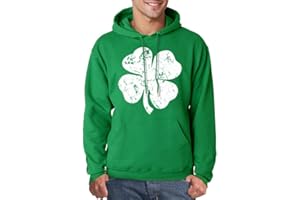 Arvilhill Men's St. Patrick's Day Sweatshirt Irish Hoodie with Kangaroo Pocket