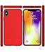 iPhone Xs Max Case, Asmart Resilient Shock Absorption Phone Case iPhone Xs Max Cover Slim Thin TPU Bumper Flexible Protective Phone Case for Apple iPhone Xs Max 6.5-Inch 2018 (Red)