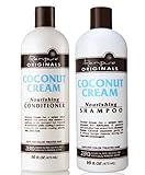 Renpure Coconut Cream Nourishing Shampoo & Conditioner Set, 16 Fluid Ounce Ea