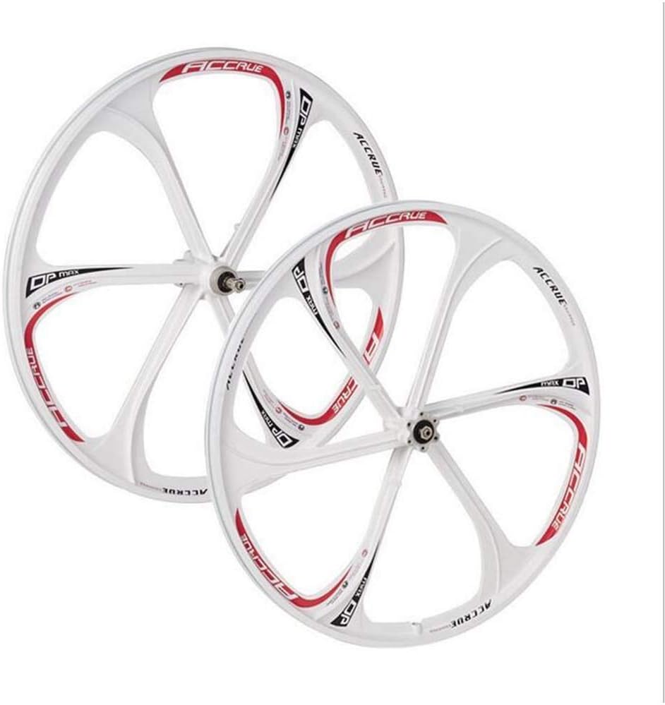 Magnesium alloy 26" Road Bike Wheels, Road Bike Wheelset, front 1.5kg + rear 1.7kg, 7/8/9Speed