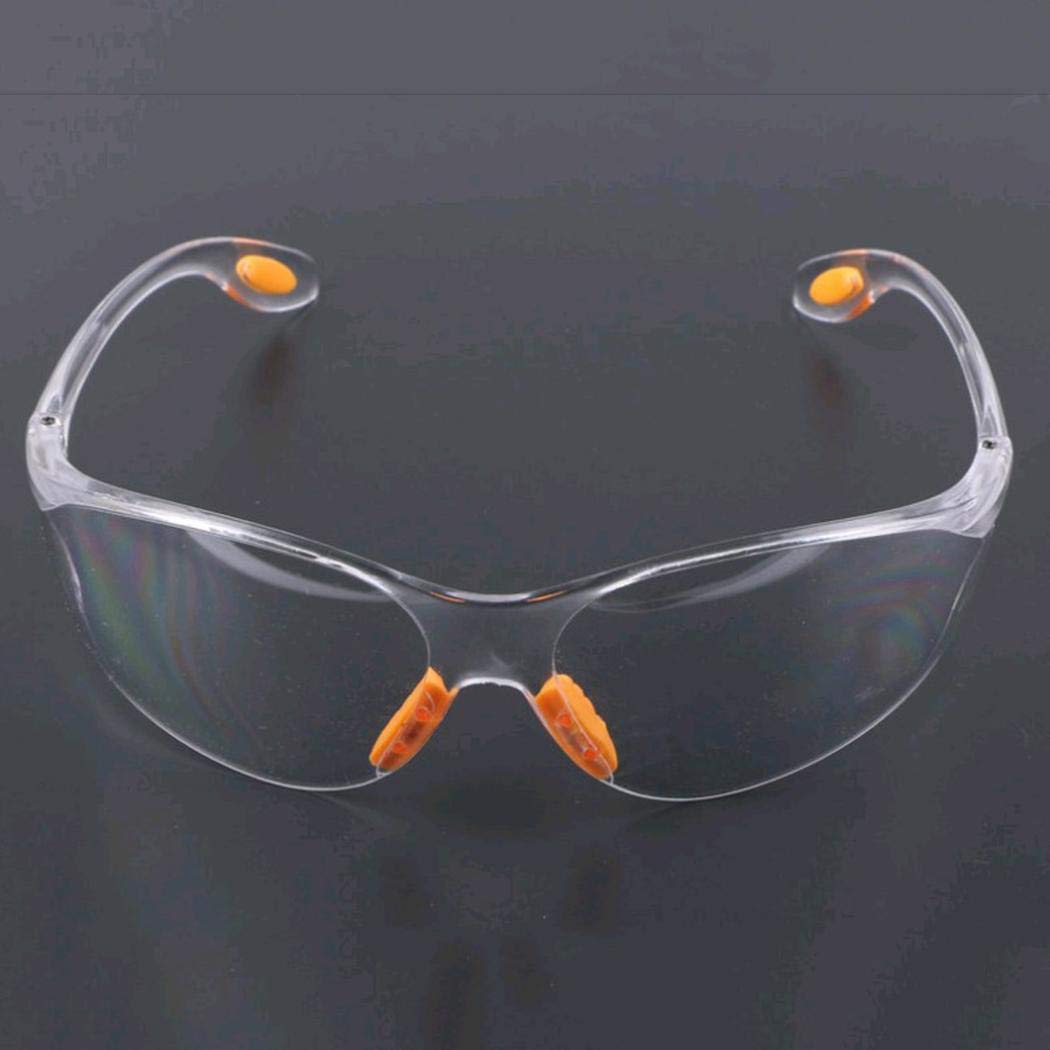 Xixini Laboratory Hospital Durchsichtige PC-Schutzbrille Brillen 5.71 x 1.97 Zoll (L x B)