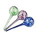 Mini Aqua Watering Globes Decorative Hand-blown Self Watering Glass Bulbs Small Plant , Pack of 3