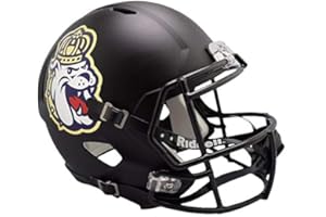 RIDDELL-AWARD DECALS James Madison Dukes Officially Licensed Speed Full Size Replica Football Helmet