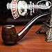 lifevv Tobacco Pipe Ebony Wooden Smoking Pipe with Accessories and Gift Package