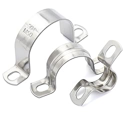 FamlTol OD 3-1/8" Conduit Clamp 304 SS Pipe Support