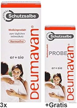Deumavan Neutral Schutzsalbe 3x 50ml + GRATIS 8ml Deuman Schutzsalbe