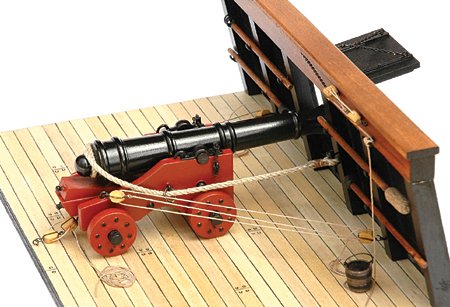 Guns Of History 18th Century Naval Smoothbore Deck Gun 1:24 SAVE 42%- Model Expo - Thumbnail 5