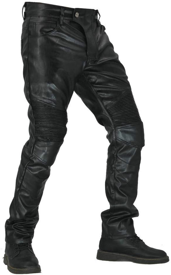 Pantalones Anticaída Pantalones Rectos Impermeables Y A Prueba De Viento De  La Motocicleta L Pantalones De Cuero Elásticos Protectores De La  Motocicleta Pantalones Coche y moto futakuchi-hakata.com