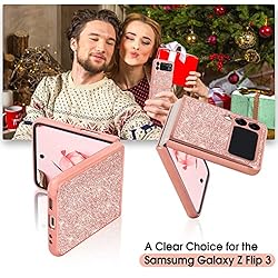 YINLAI Samsung Galaxy Z Flip 3 5G Case,Galaxy Z