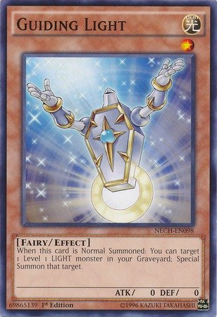 Yu-Gi-Oh! - Guiding Light (NECH-EN098) - The New Challengers - 1st Edition - Common