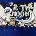 Space Party Balloons 2 the Moon Theme Party Supplies 17Pcs Chrome Silver Galaxy Astronaut Airship Spaceship Chrome Silver Moon Space Man Robot UFO Party Balloon Birthday Banner Decoration
