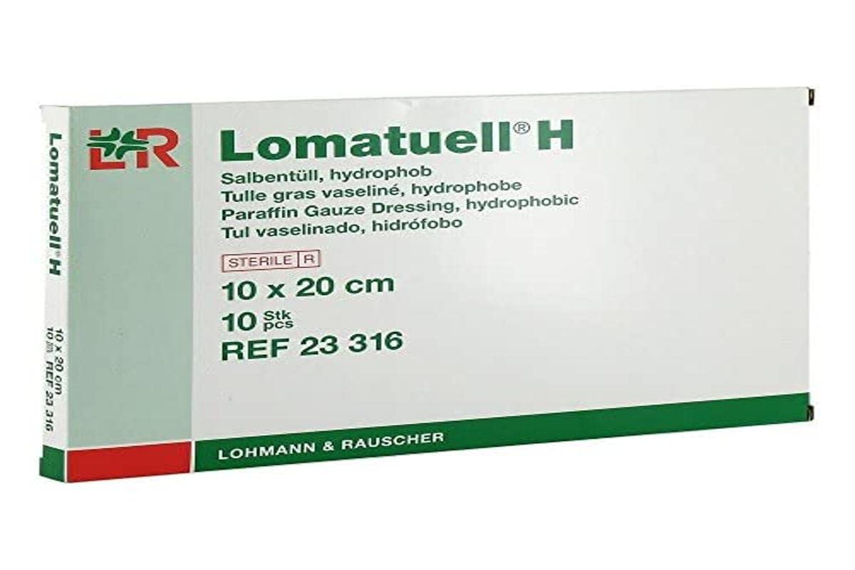 Lomatuell H 23316 Dressings 10 cm x 20 cm (Pack of 10)