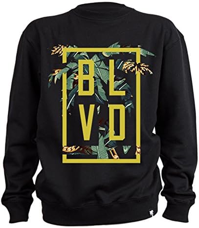 BLVD Supply Men's Blocked Up B. Trills Crew