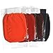 FBasics 4 Pack Exfoliating Hammam Gloves Mitten Remove Dead Skin Bath Body Scrub Mitt, Deep Exfoliation Glove Skin Exfoliator Mitt.