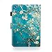 Dteck iPad Mini 1/2/3 Case - Slim Fit [Stylus Slot] Folio Stand PU Leather Smart Wallet Case with Auto Wake/Sleep Magnetic Cover for Apple iPad Mini 3 / iPad Mini 2 / iPad Mini 1, Blossom