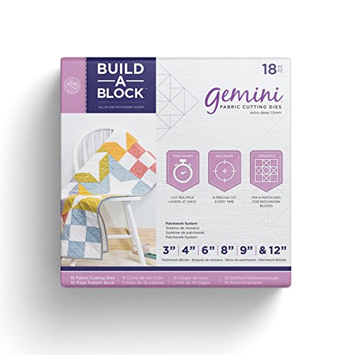 Threaders GEM MD-BAB Bulld-A-Block Patchwork System, Silver