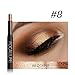 Gracefulvara Glitter Eyeshadow Pen Shimmer Eyeliner Makeup Cosmetic 2g, 8#