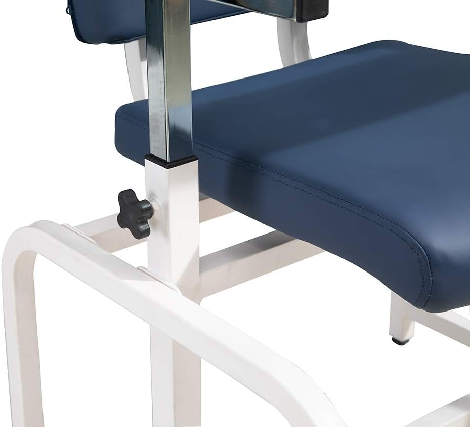 medycare Lab Blood Drawing Chair,Comfortable Phlebotomy Chair for Lab Spa Clinic and Treatment Room… (Blue, Normal): Health & Personal Care