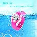 CUCUBIT Music Potty Training Watch Reminder Water Resistant Toddler Toilet Training Aid Potty Timer(Pnk)