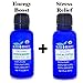 2- Pack - Peppermint & Eucalyptus Essential Oil, USDA Organic - 100% Pure, Natural Oils, Premium, Therapeutic Grade, Undiluted - 30ml bottles, 1oz Each - Bliss Beauty