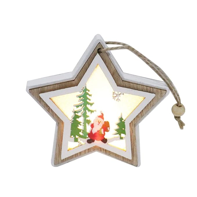 Addobbi Albero Di Natale Elegante.Decorazioni Natalizie Albero Di Natale Decorazioni In Legno Incandescente Addobbi Natalizi Legno Addobbi Albero Di Natale Eleganti Decorazioni Natalizie Albero Addobbi Natalizi Per La Casa Amazon It Abbigliamento