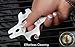 PREMIUM STAINLESS STEEL BBQ Grill Scraper - Safer Than A Wire Brush for Cleaning Your Barbecue Grate - Add This Bristle Free Barbeque Cleaner to Your Tailgating Accessories - Stocking Stuffer Ideas