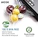 Aicok Vacuum Sealer Rolls, 2 Pack 11