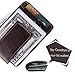 McDull Mens Money Clip Magnetic Thin Front Pocket Wallet RFID Genuine Leather Slim Minimalist Wallet Credit Card Holder for Men Women Brown(Coffee)