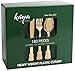 Kaya Collection - Plastic Silverware Set - Gold Cutlery - Disposable Flatware, 60 Forks, 60 Knives and 60 Spoons Baroque Design (180 Pieces)