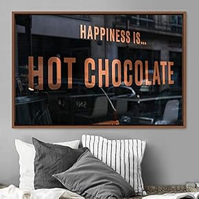 signwin Framed Canvas Wall Art Pressed Quotes 3D...