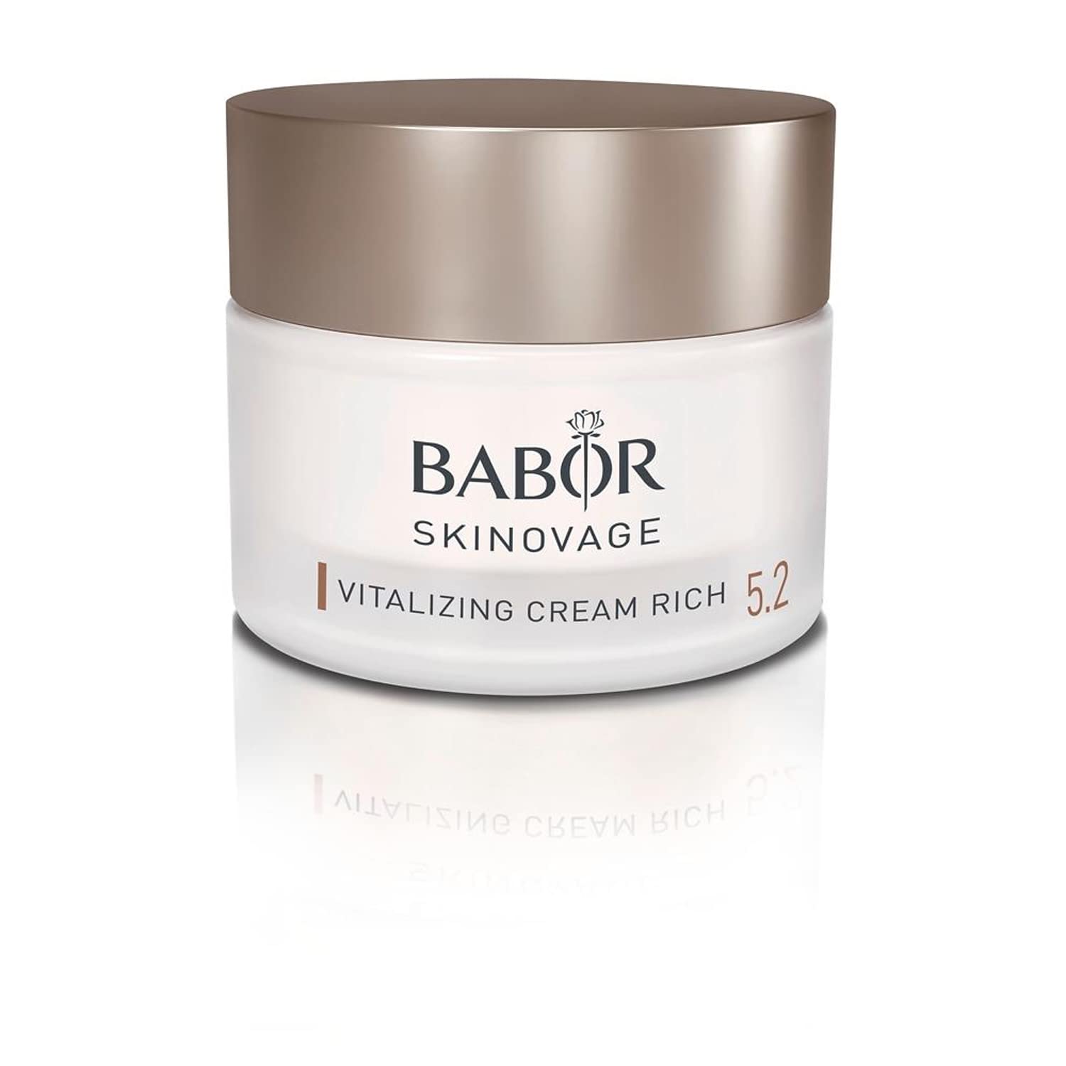 BABOR SKINOVAGE Vitalising Cream Rich, Face Cream for Tired and Stressed Skin, Revitalising Moisturiser, 1 x 50 ml