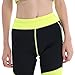 GoldFin Women's Wetsuit Shorts Pants 2mm Neoprene Shorts, Keep Warm for Diving Snokeling Swimming Surfing Scuba Pants with Pocket, BS003 (XL, Black+Yellow)