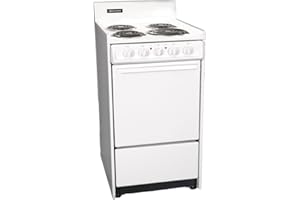 SUMMIT APPLIANCE Summit WEM110 Kitchen Electric Cooking Range, White