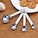 Stainless Steel Measuring Spoons for Measuring Dry and Liquid Ingredients Set of 4