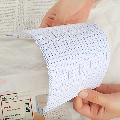 Pencil Board Bookmark Ruler Shitajiki for Traveler's Notebook A5 Size, Gray, Sold by Chris.W (5.82 x 8 Inch) - Thumbnail 3