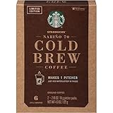 Starbucks Cold Brew, ground coffee for cold coffee 4.3oz(2.15oz x 2), pack of 1