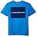 Calvin Klein Men's Short Sleeve T-Shirt Ckj Square Printed Logo
