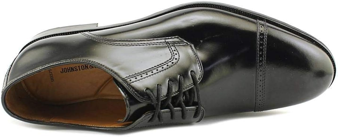 johnston murphy bradford cap toe derby shoe