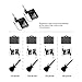 Donner Rechargeable Wireless Guitar System DWS-2 Digital Guitar Bass Audio Transmitter Receiver