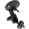 VOONOA Windshield Suction Cup Bracket Mount for 7 9 10.1 10.36 Inch Monitor Display, Fix The Monitor on Windshield Dash Board, Metal-Made, Adjustable Strong Load-Bearing Mount Holder