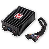 Shkalacar Car Audio 4-Channel Amp Amplifier 80Wx4 Modification Power, Digital Sound Processor Class A/B for Android Car Playe