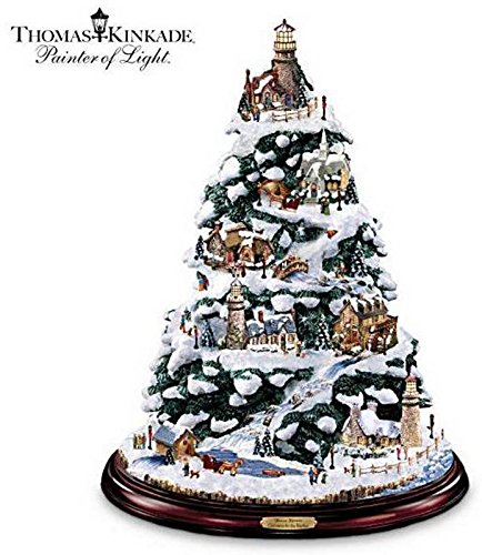 Thomas Kinkade Christmas Trees Comfy Christmas