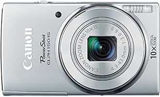 Canon PowerShot ELPH 150 IS Digital Camera (Silver) - C&aacute;mara digital, 20 MP, Plata
